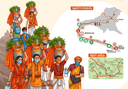 Kanwar Yatra 2025 Dates, Route Maps & Major Camp Locations